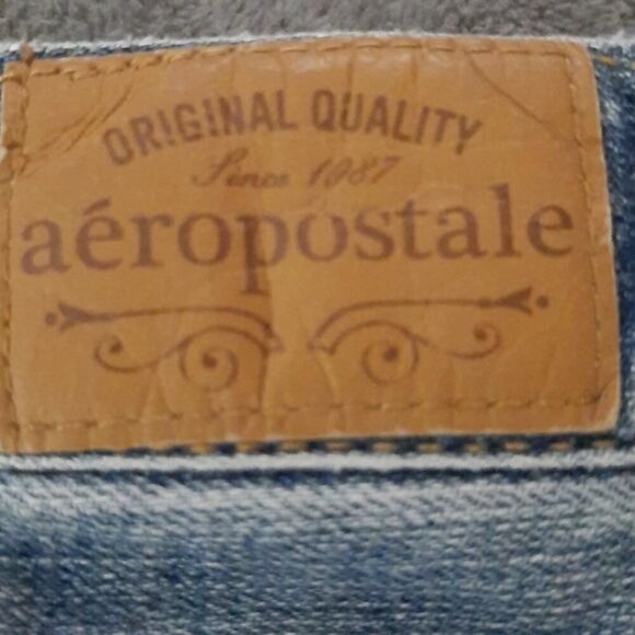 Aeropostale Bayla Skinny Long Denim Jeans Size 7/8 - Picture 3 of 4